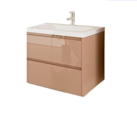 Тумба під раковину Marsan Alexis 600 МДФ капучино Alexis600cappuccino