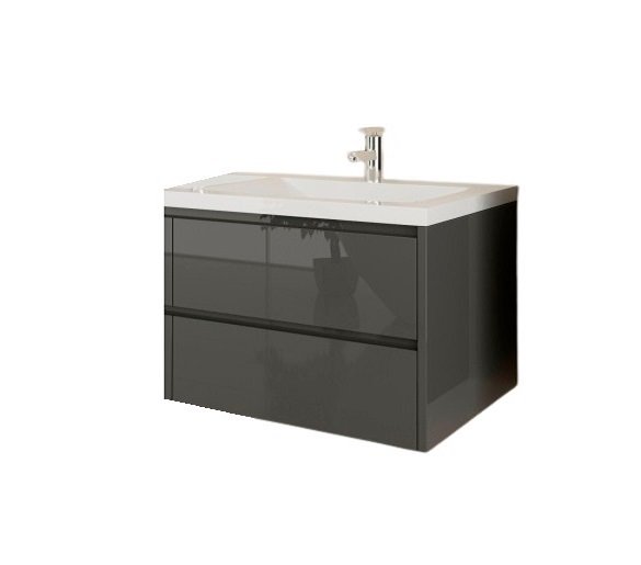 Тумба під раковину Marsan Alexis 800 МДФ графіт Alexis800graphite