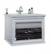 Тумба під раковину Marsan Amande 900 МДФ білий Amande900white