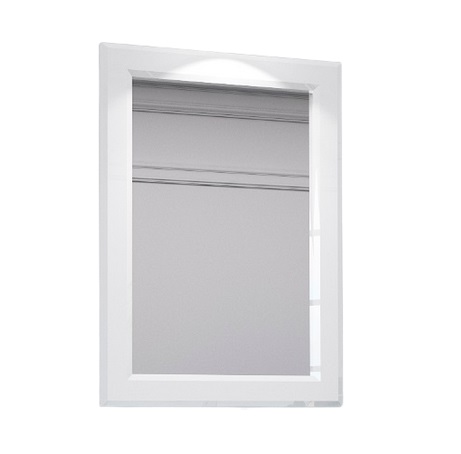 Зеркало для ванной Marsan Amande 90х65 белый Amande90х65white