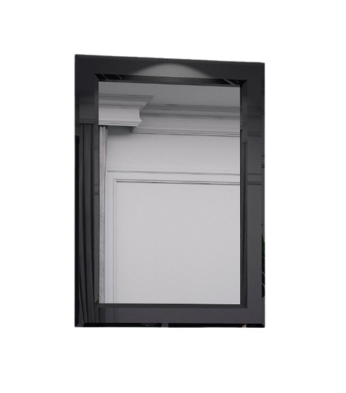 Зеркало для ванной Marsan Amande 90х65 черный Amande90х65black