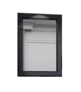 Зеркало для ванной Marsan Amande 90х65 черный Amande90х65black