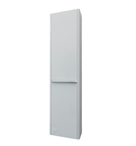 Пенал для ванной Marsan Brigitte 37х160 см МДФ белый Brigitte370white