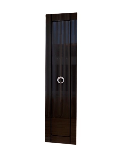 Пенал для ванной Marsan Charlottae 35х150 см МДФ черный Charlottae350black