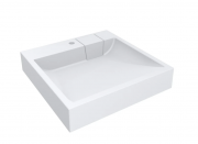 Раковина для ванної Tallin підвісна з отвором під змішувач білий матовий 0000249