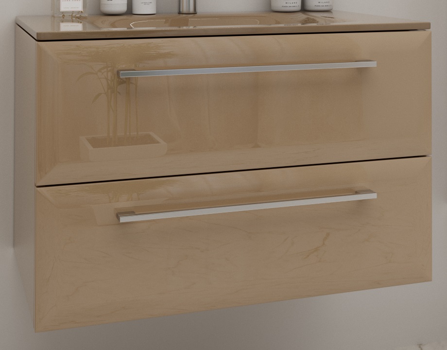 Тумба под раковину Marsan Aurore 900 МДФ капучино Aurore900капучино