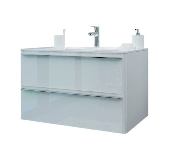 Тумба під раковину Marsan Brigitte-2 700 МДФ білий Brigitte2-700white