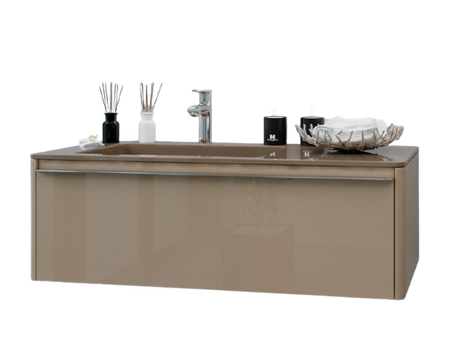 Тумба под раковину Marsan Brigitte 900 МДФ капучино Brigitte900cappuccino