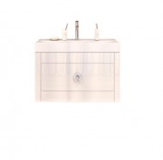 Тумба під раковину Marsan Charlottae 700 МДФ білий Charlottae700white