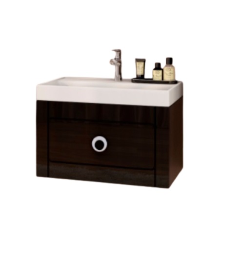 Тумба под раковину Marsan Charlottae 700 МДФ черный Charlottae700black