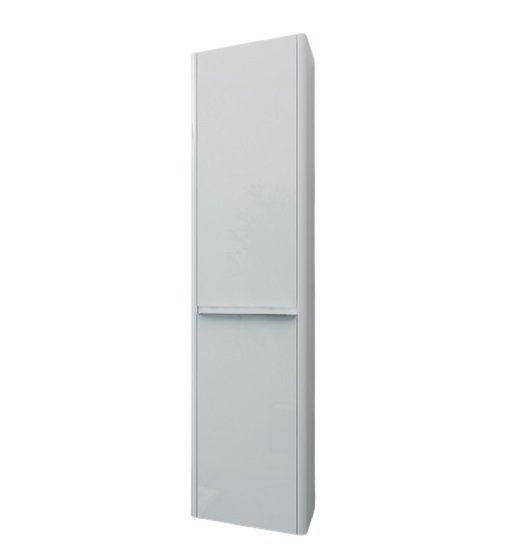 Пенал для ванной Marsan Brigitte 37х160 см МДФ белый Brigitte370white