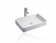 Раковина Koller Pool Kvadro 600х405 мм на столешницу KR-0600-WB