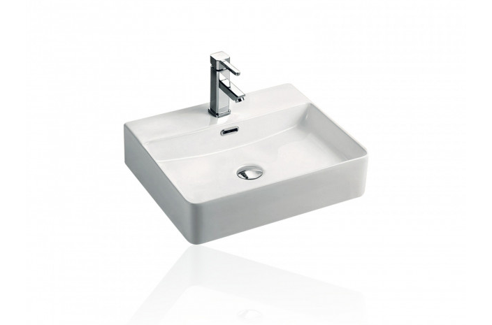 Раковина Koller Pool Kvadro 500х420 мм на стільницю KR-0500M-WB