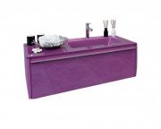 Тумба под раковину Marsan Brigitte 1100 МДФ виолет Brigitte1100violet