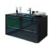 Тумба под раковину Marsan Brigitte-2 900 МДФ графит Brigitte2-900graphite