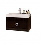 Тумба под раковину Marsan Charlottae 700 МДФ черный Charlottae700black