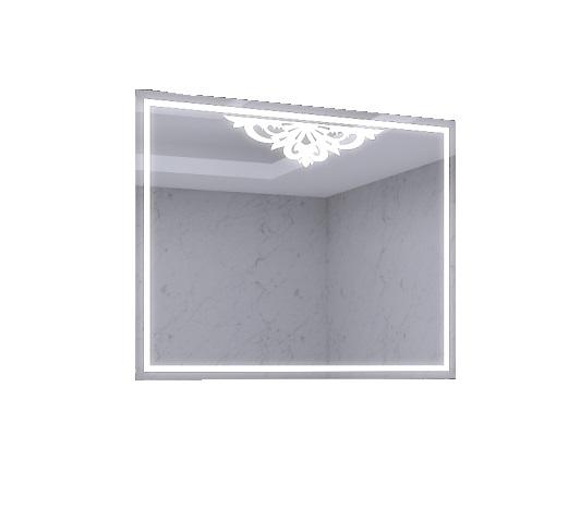 Зеркало для ванной Marsan Christine 80х100 см с LED подсветкой Christine80х100