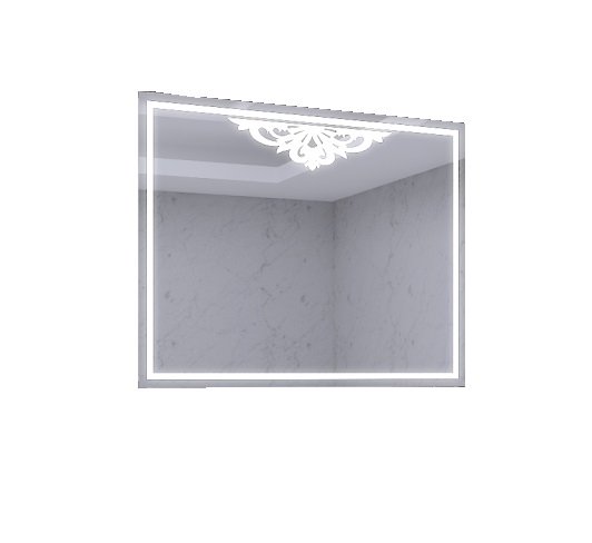 Дзеркало для ванної Marsan Christine 80х100 см з LED підсвічуванням Christine80х100