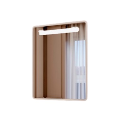 Зеркало для ванной Marsan Charlottae 90х70 см с LED подсветкой Charlottae90х70