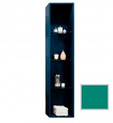 Стелаж для ванної кімнати Marsan Chester 35х160 см МДФ теал Chester350teal