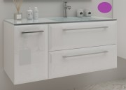 Тумба под раковину Marsan Aurore 1050 правая/левая МДФ баклажан Aurore1050баклажан