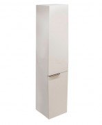 Пенал для ванної Marsan Chester 35х160 см з кошиком МДФ білий Chester35х160white-k