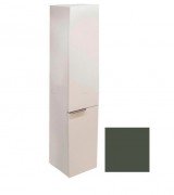 Пенал для ванної Marsan Chester 35х160 см з кошиком МДФ базальт Chester35х160basalt-k