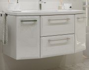 Тумба под раковину Marsan Aurore 1100 МДФ белый Aurore1100белый