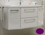 Тумба под раковину Marsan Aurore 1100 МДФ баклажан Aurore1100баклажан