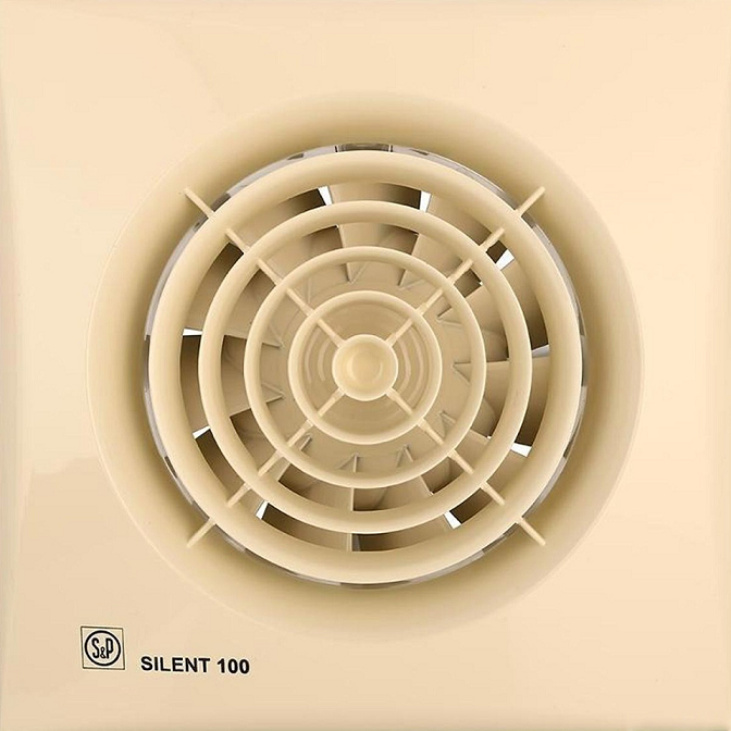 Побутовий вентилятор Soler & Palau Silent 100 CZ Ivory осьовий бежевий 5210624900
