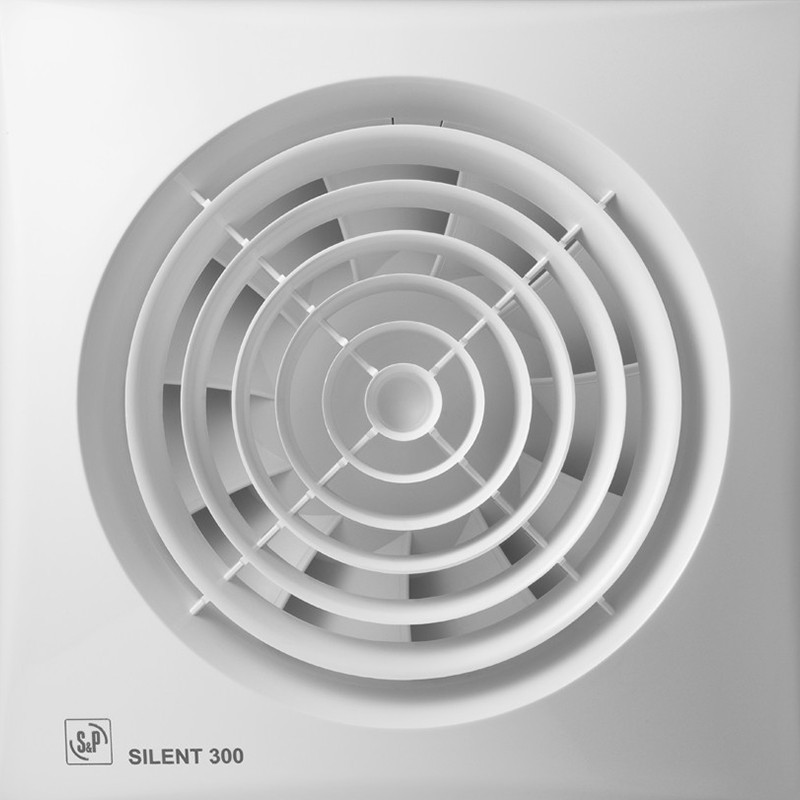 Побутовий вентилятор Soler & Palau Silent 300 CZ осьовий білий 5210417100