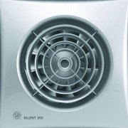 Бытовой вентилятор Soler&Palau Silent 200 CZ Silver осевой серебро 5210318100