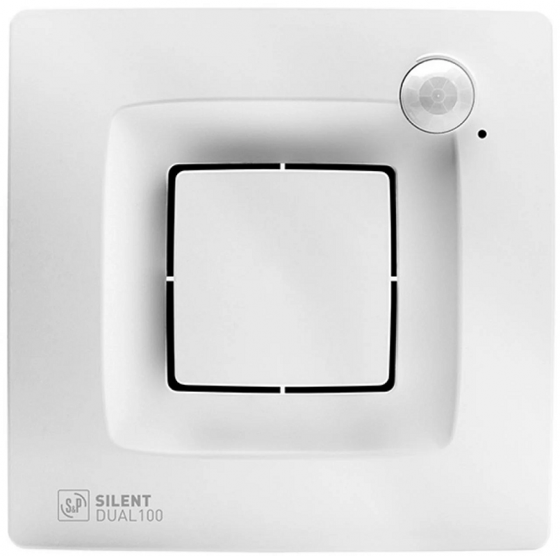 Бытовой вентилятор Soler&Palau Silent Dual 100 осевой белый 5210640600