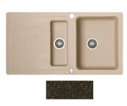 Мийка для кухні Marmorin Sten 1,5k 10 97х52 см штучний камінь Magranit коричневий 385 513 004