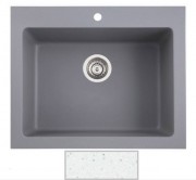 Мойка для кухни Marmorin Sten 1k 61х50.5 см искусственный камень Magranit белый 385 103 006