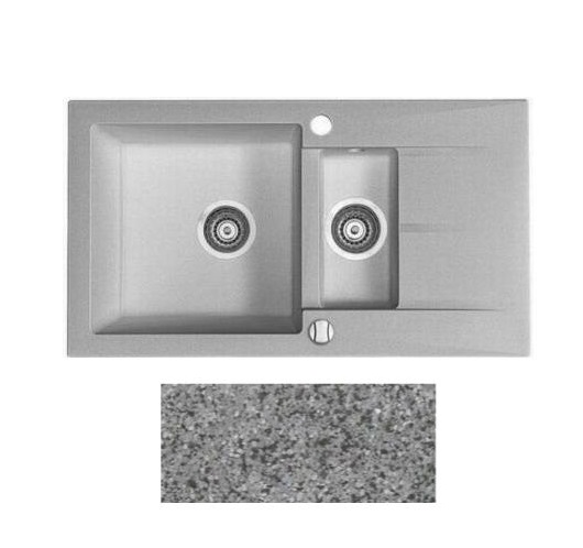 Мойка для кухни Marmorin Tama 1,5k 10 78х43,5 см искусственный камень Magranit серый 390 513 003