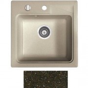 Мойка для кухни Marmorin Tama 1k 46,5х46,5 см искусственный камень Magranit коричневый 390 103 004