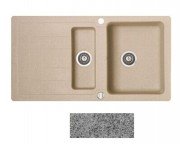 Мийка для кухні Marmorin Sten 1,5k 10 97х52 см штучний камінь Magranit сірий 385 513 003