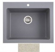 Мийка для кухні Marmorin Sten 1k 61х50.5 см штучний камінь Magranit пісочний 385 103 007