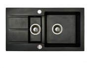 Мойка для кухни Marmorin Tama 1,5k 10 78х43,5 см искусственный камень Magranit черный 390 513 002