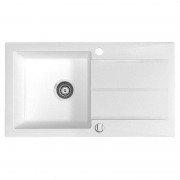 Мойка для кухни Marmorin Tama 1k 10 78х43,5 см искусственный камень Magranit белый 390 113 006