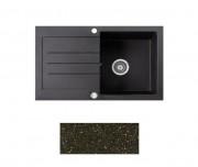 Мойка для кухни Marmorin Tellur 1k 10 78х50 см искусственный камень Magranit коричневый 380 113 004