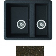 Мийка для кухні Marmorin Fado 1,5k 56х46 см штучний камінь Magranit коричневий 427 500 004