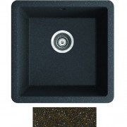 Мийка для кухні Marmorin Fado 1k 46х46 см штучний камінь Magranit коричневий 426 100 004