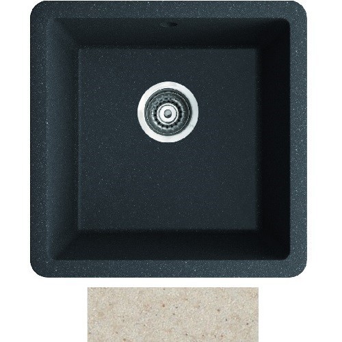 Мийка для кухні Marmorin Fado 1k 46х46 см штучний камінь Magranit пісочний 426 100 007