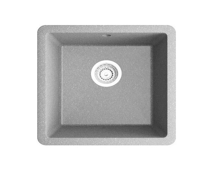 Мойка для кухни Marmorin Fado 1k 56х46 см искусственный камень Magranit серый 428 100 003