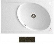 Мойка для кухни Marmorin Tono 1k 10 80х50 см искусственный камень Magranit коричневый 430 113 004