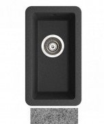 Мойка для кухни Marmorin Fado 0,5k 26х46 см искусственный камень Magranit серый 425 100 003