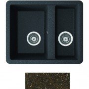 Мийка для кухні Marmorin Fado 1,5k 56х46 см штучний камінь Magranit коричневий 427 500 004
