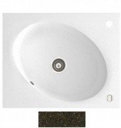 Мийка для кухні Marmorin Tono 1k 62,3х50 см штучний камінь Magranit коричневий 430 103 004